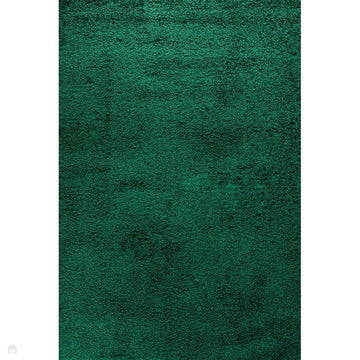 Oxford OXF00 Plain Plush Soft Stain-Resistant Textured Polypropylene Shaggy Emerald Rug-Desire Rugs-Rug Love - The Most Loved Rug Store